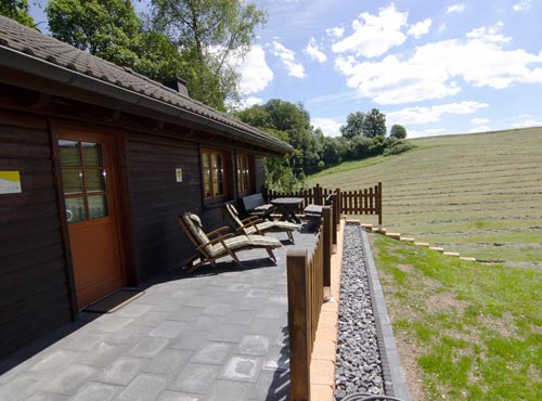 Dies ist das Ferienhaus Mondschein in idyllischer Alleinlage in der Urlaubsregion Sauerland.