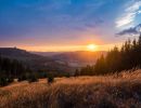 sonnenuntergang im herbst am rothaarsteig  kopie 