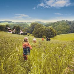 familienausflug in der natur in lennestadt