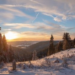 sonnenuntergang im winterurlaub bei winterberg sonnenuntergang im winterurlaub bei winterberg