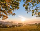 herbstlicher sonnenuntergang am rothaarsteig  kopie 